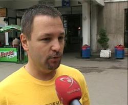Interviul lui Marius la plecarea lui nea Gheorghe la Realitatea TV - 2 iulie 2005